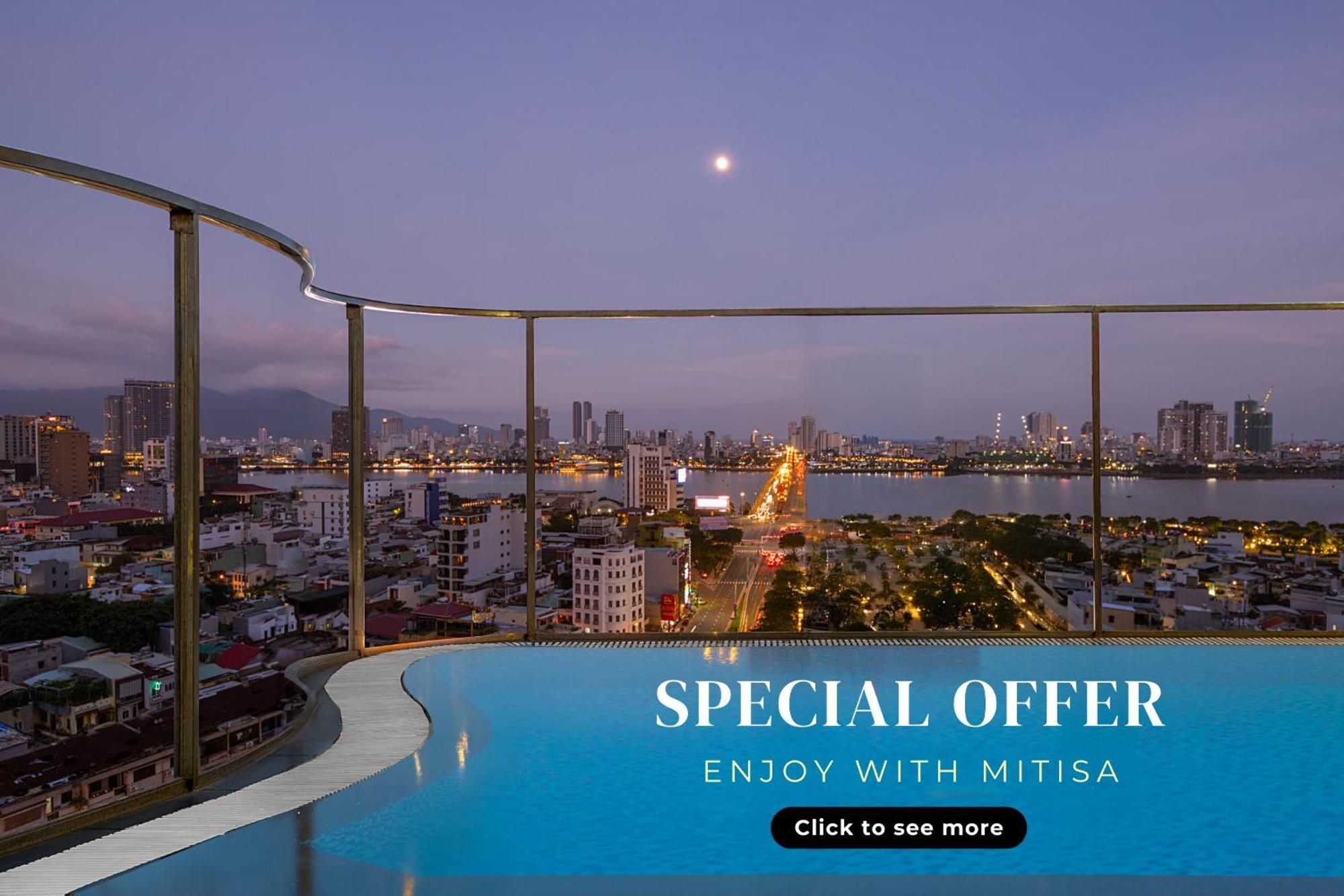 Mitisa Hotel Da Nang - Near Dragon Bridge Buitenkant foto